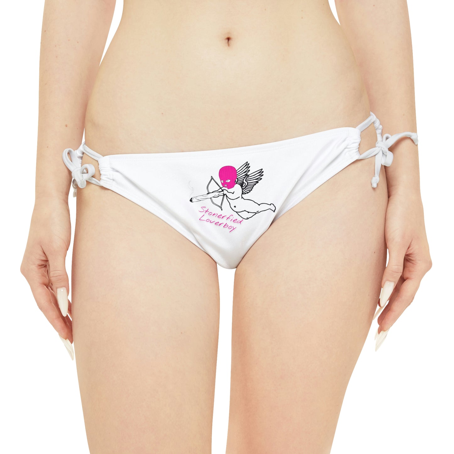 Stonerfied Loverboy Loop Tie Side Bikini Bottom